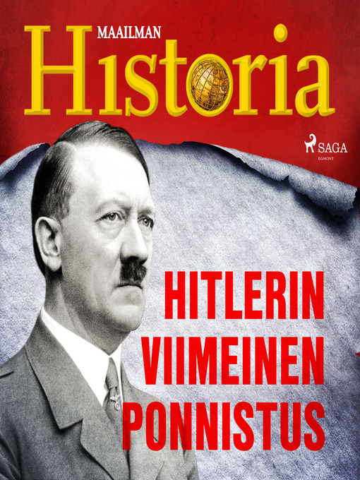 Title details for Hitlerin viimeinen ponnistus by Maailman Historia - Wait list